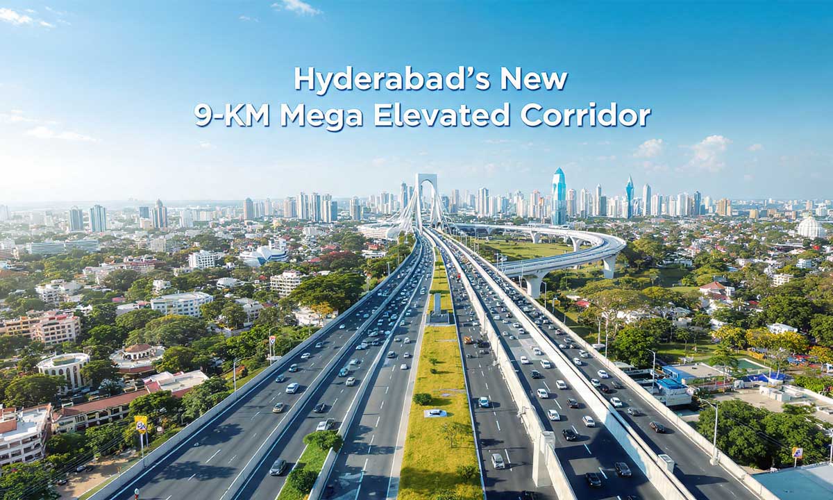 Big Boost for Hyderabad Traffic, City to Get a 9-Kilometre Elevated Corridor Connecting Key Zones Soon