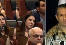 Pakistan Army’s DG ISPR Winking at Female Journalist During Press Interaction Video Goes Viral on Social Media