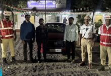 Three Youths Booked for Bursting Crackers from Moving Car on PV Narasimha Rao Expressway