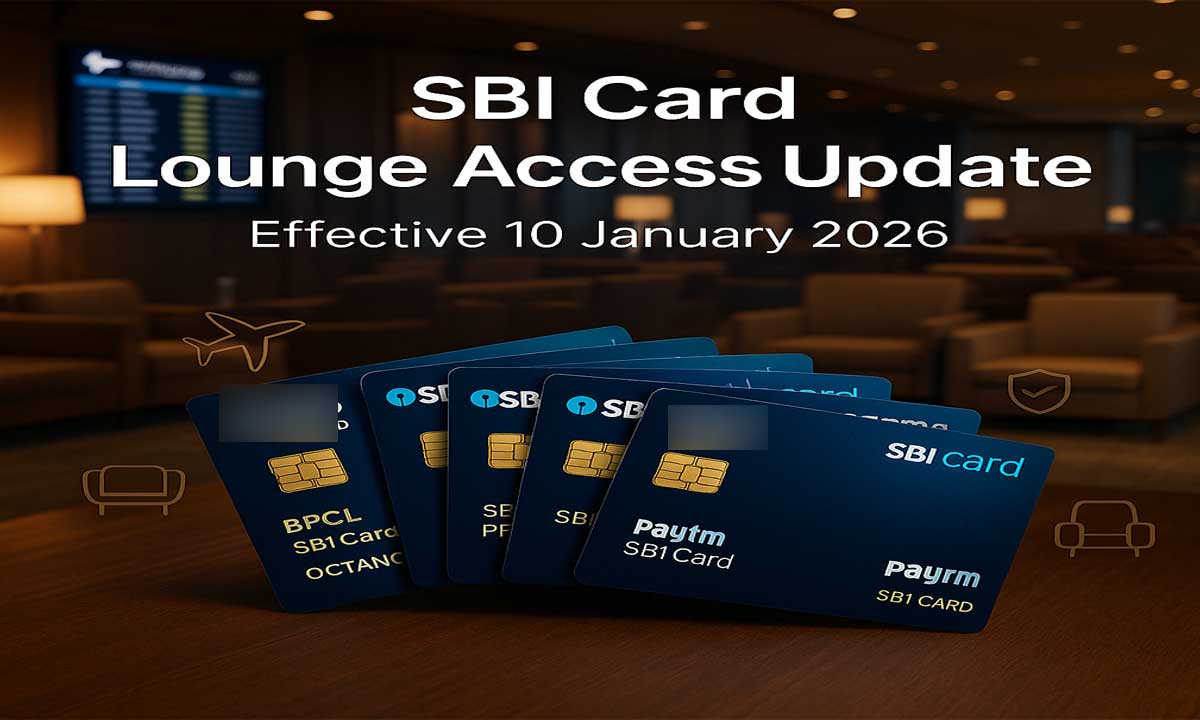 SBI Card Revises Domestic Airport Lounge Access, Full List of Eligible Cards & New Charges