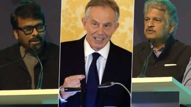 Global Leaders Praise Telangana’s Vision 2047 at Rising Global Summit 2025; Tony Blair, Chiranjeevi, Anand Mahindra Share Insights