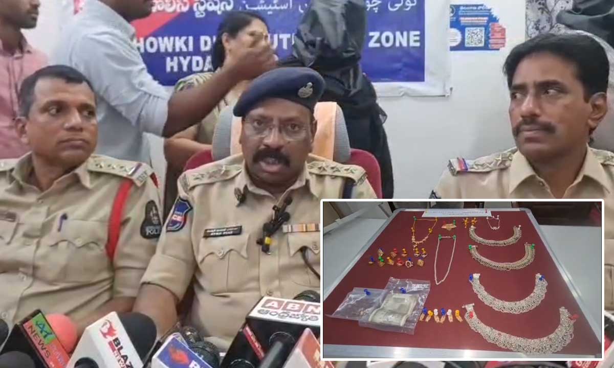 Tolichowki Police Crack Two Theft Cases | Gold and Silver Worth ₹5 Lakh Recovered