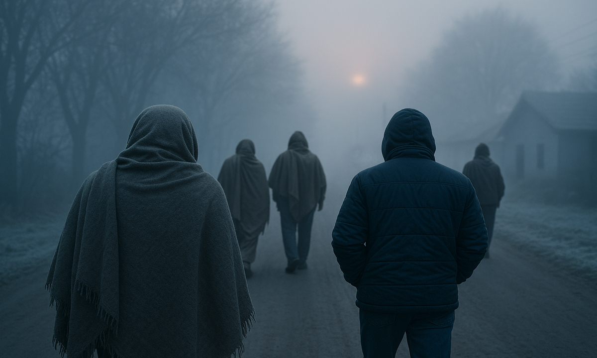 Severe cold wave warning in Telangana highlighted in the IMD 7-day forecast showing a sharp temperature drop in several districts.