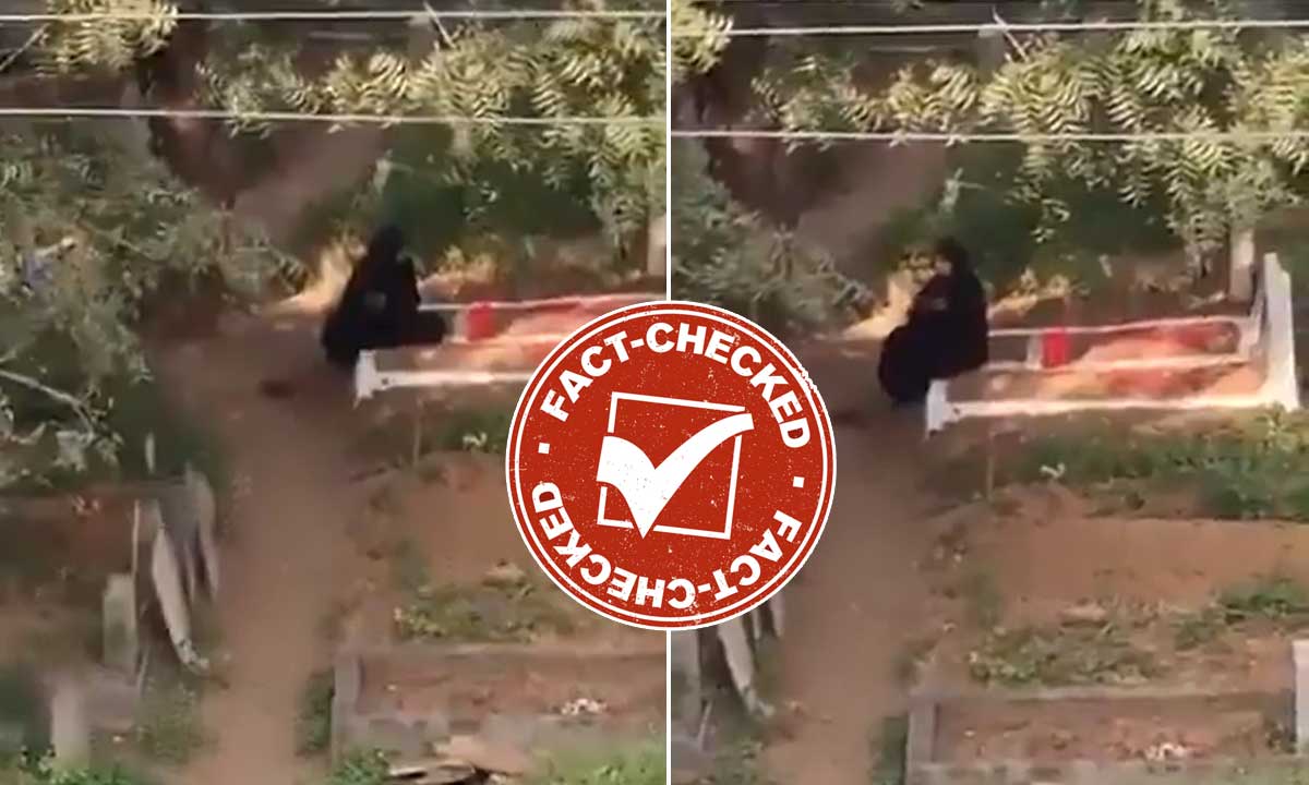 Fact Check: Karimnagar Graveyard Incident — Here Is the True Story of the Muslim Girl Seen Sitting in the Cemetery