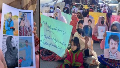 Pakistan: Rights groups, lawyers express concern over enforced disappearances of Baloch women