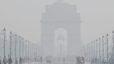 Delhi air pollution: AQI slips into near severe zone amid dense fog, cold conditions