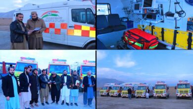 India delivers 6 ambulances with modern medical equipment to Afghanistan