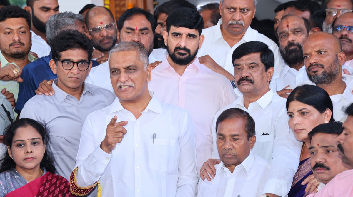 BRS leader Harish Rao appears before SIT in phone-tapping case