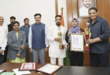 Telangana Minority Residential Student Asiya Creates History with Guinness, Limca and Telugu Records