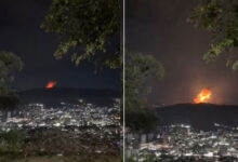 Large explosions heard in Venezuelan capital