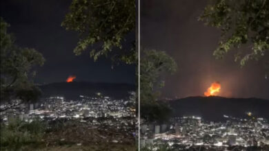 Large explosions heard in Venezuelan capital