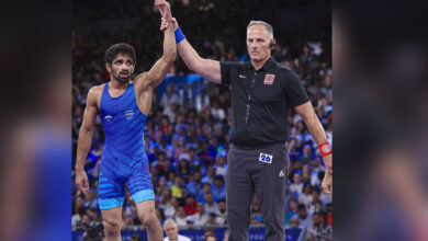 Olympic Medalist Aman Sehrawat Inspires Young Wrestlers in Mumbai