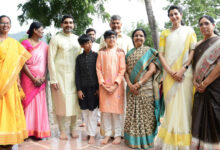 CM Chandrababu Naidu participates in Sankranti celebrations in native village