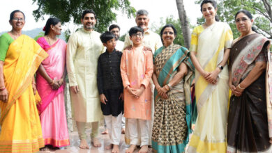 CM Chandrababu Naidu participates in Sankranti celebrations in native village