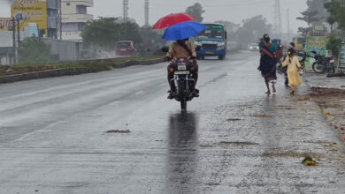 Rain, winds clear Delhi’s air, AQI improves to moderate category