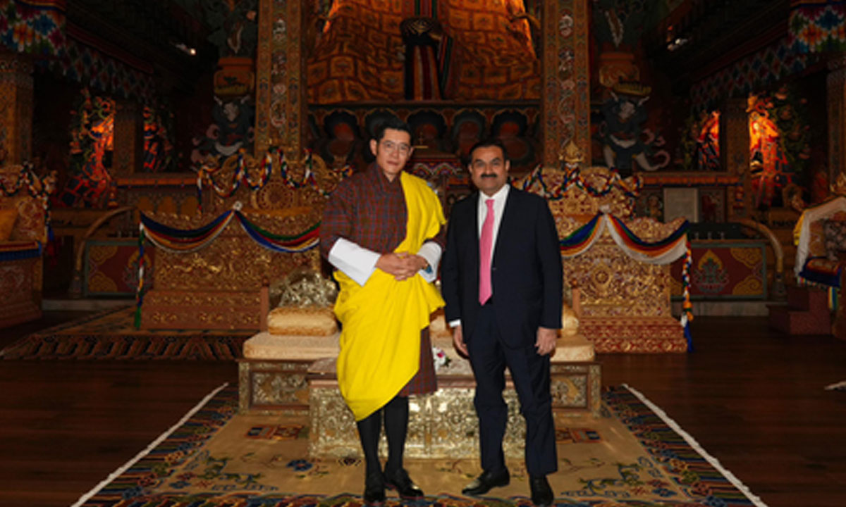 Will continue to boost partnership with Bhutan rooted in sustainability, trust: Gautam Adani