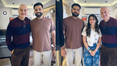 Anupam Kher calls 'cool dude' Rohit Sharma absolutely 'real'