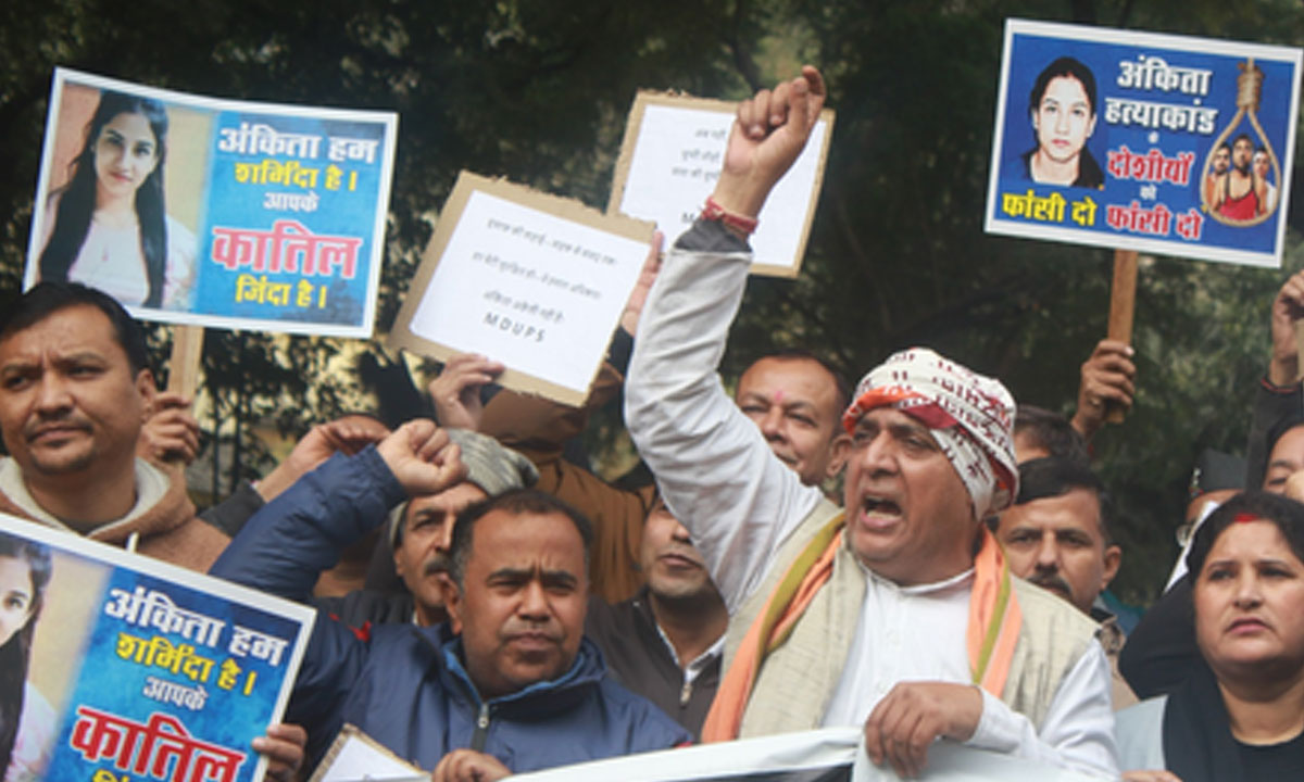 Protests Erupt in Delhi Demanding CBI Probe in Ankita Bhandari Murder Case