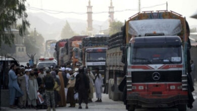 People hold protest in Pakistan's Khyber Pakhtunkhwa demanding reopening of Torkham border