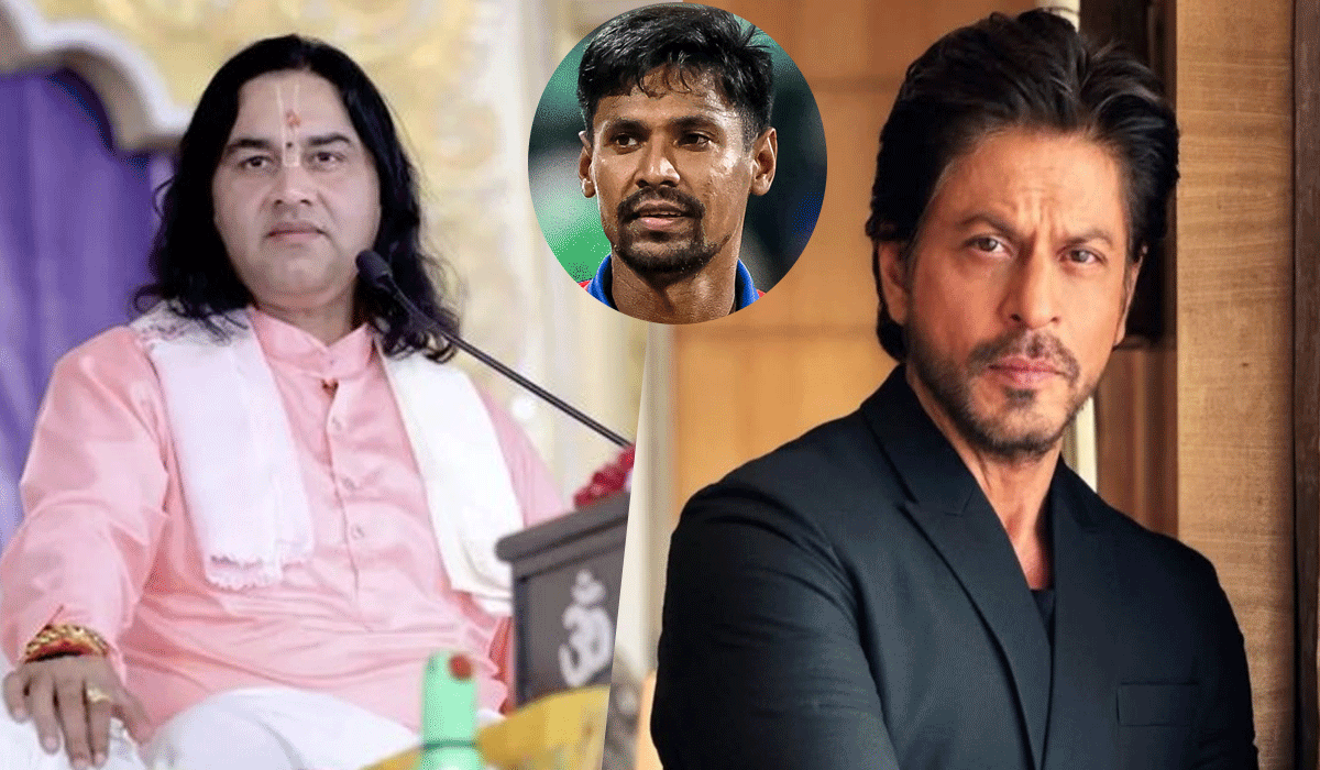 Spiritual Guru Devkinandan Thakur slams KKR, Shah Rukh Khan over Bangladeshi player; leaders react