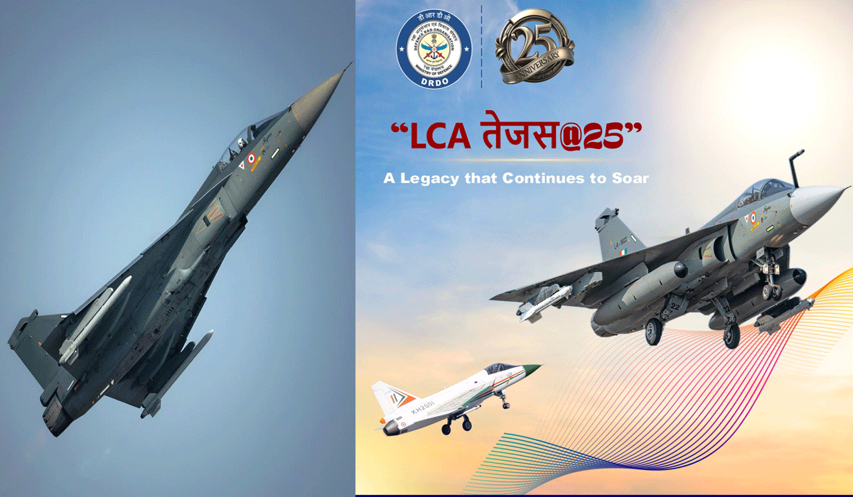 IAF commemorates 25th anniversary of Tejas LCA’s first flight