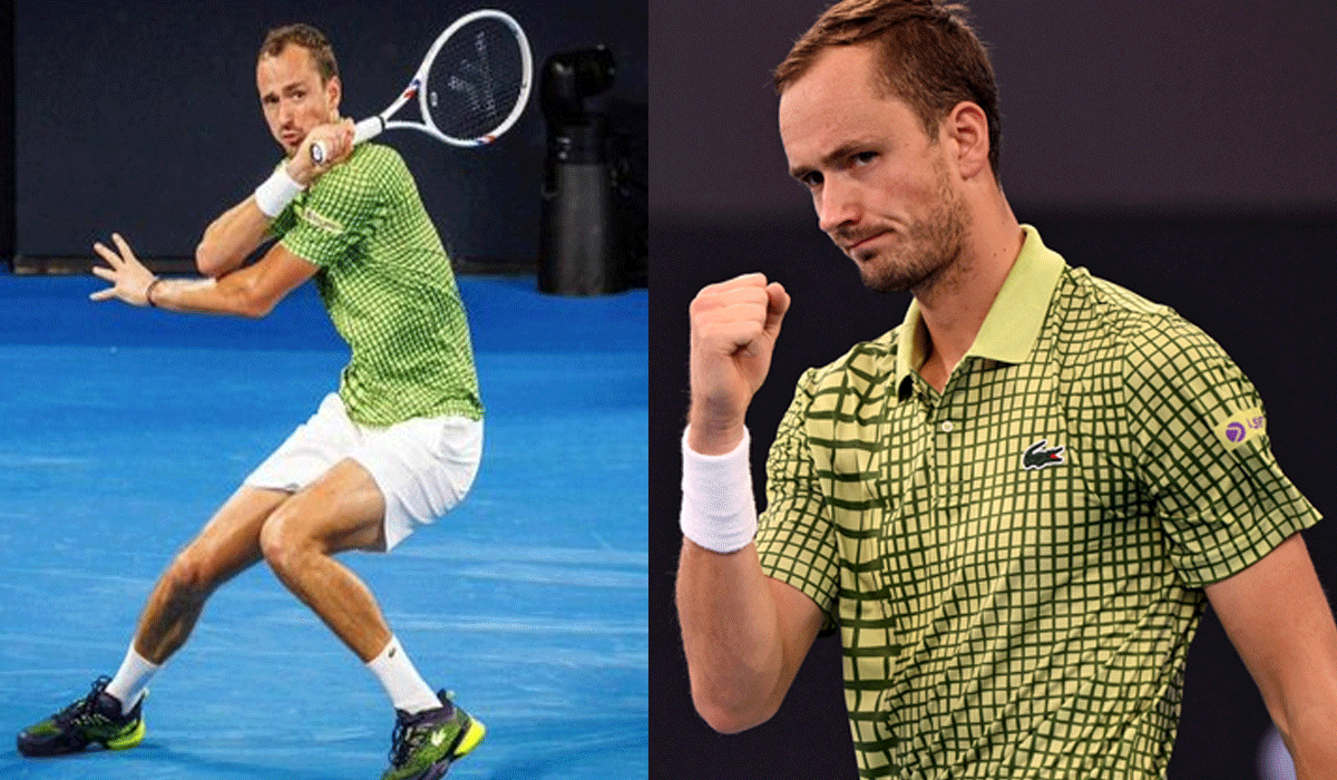 Medvedev enters Brisbane QF; Lehecka retires with ankle injury, Pegula prevails