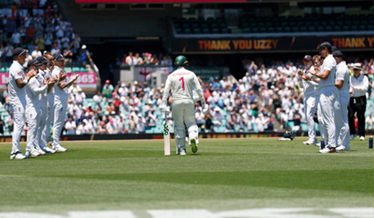 Only thing I wanted was to finish off with a win': Khawaja after farewell Test at SCG