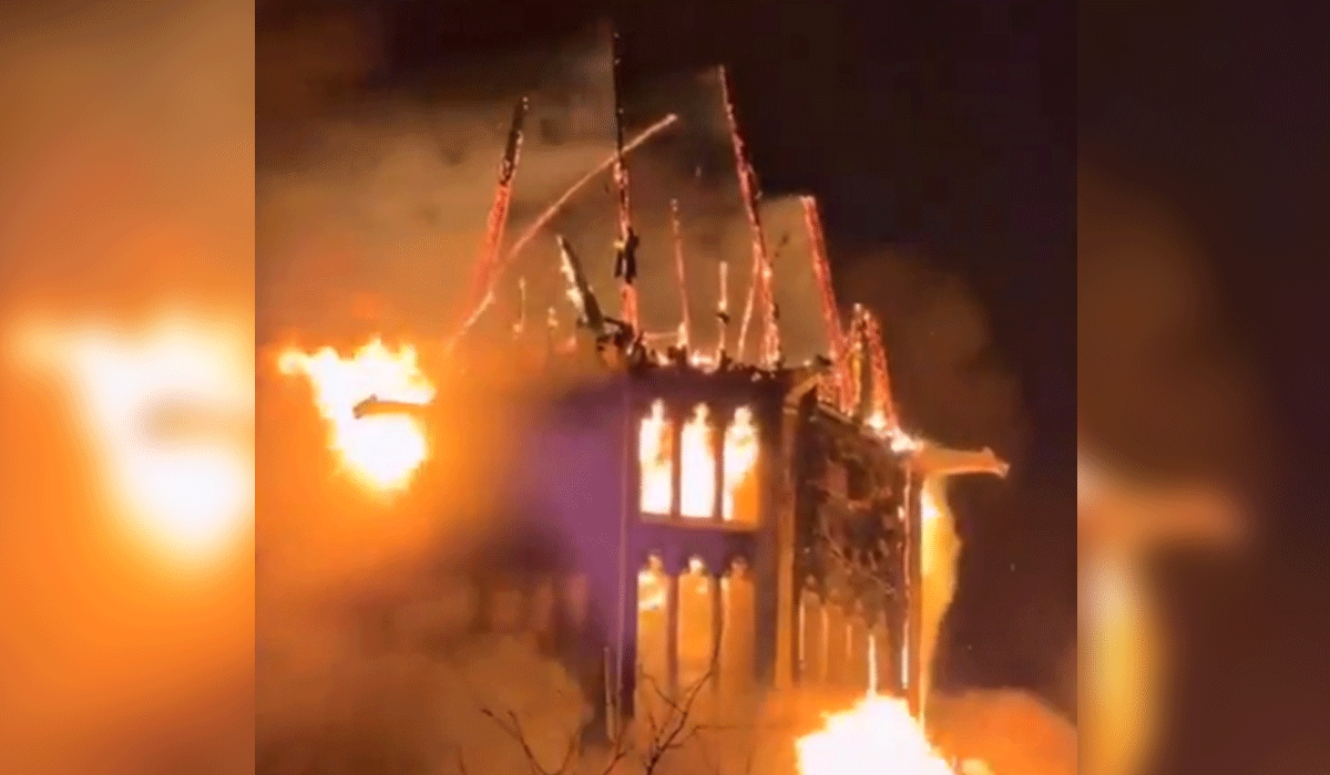 Amsterdam: Massive Fire Guts Iconic Vondelkerk Church During New Year Celebrations
