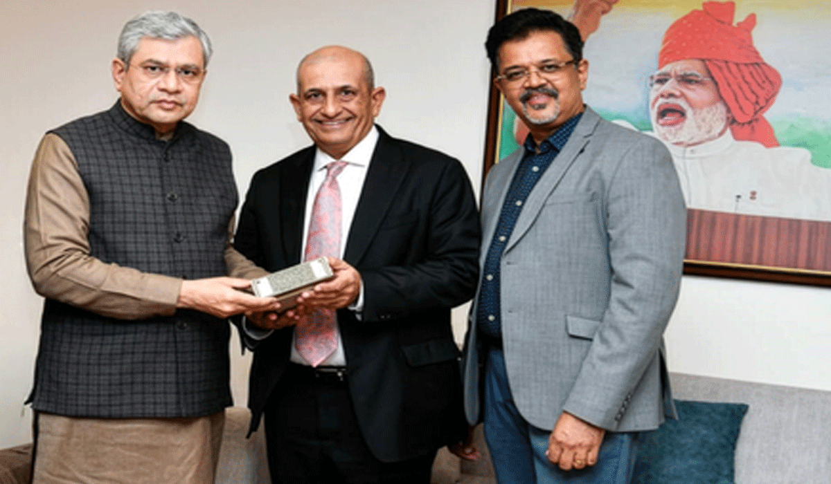 Ashwini Vaishnaw discusses sovereign GPU manufacturing in India with Nvidia