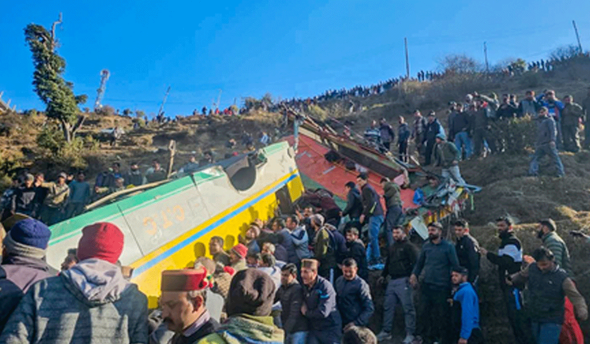 Himachal Accident: Private Bus Plunges into Gorge, 8 Killed, Several Critically Injured