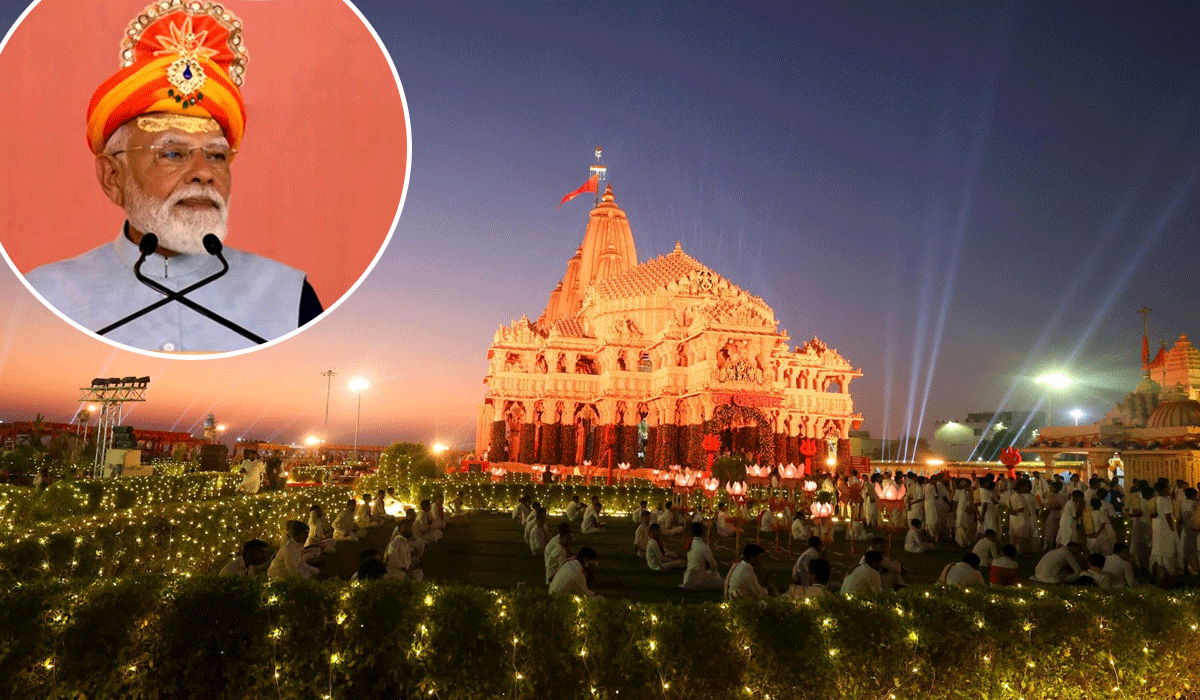 Celebration of 1000-year journey, festival of India's existence and pride: PM Modi on Somnath Swabhiman Parv