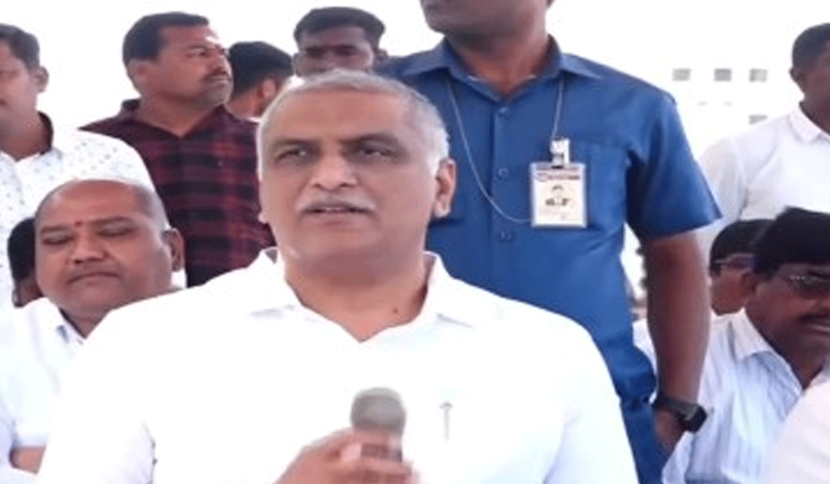 Is there a govt in Telangana, asks BRS leader Harish Rao