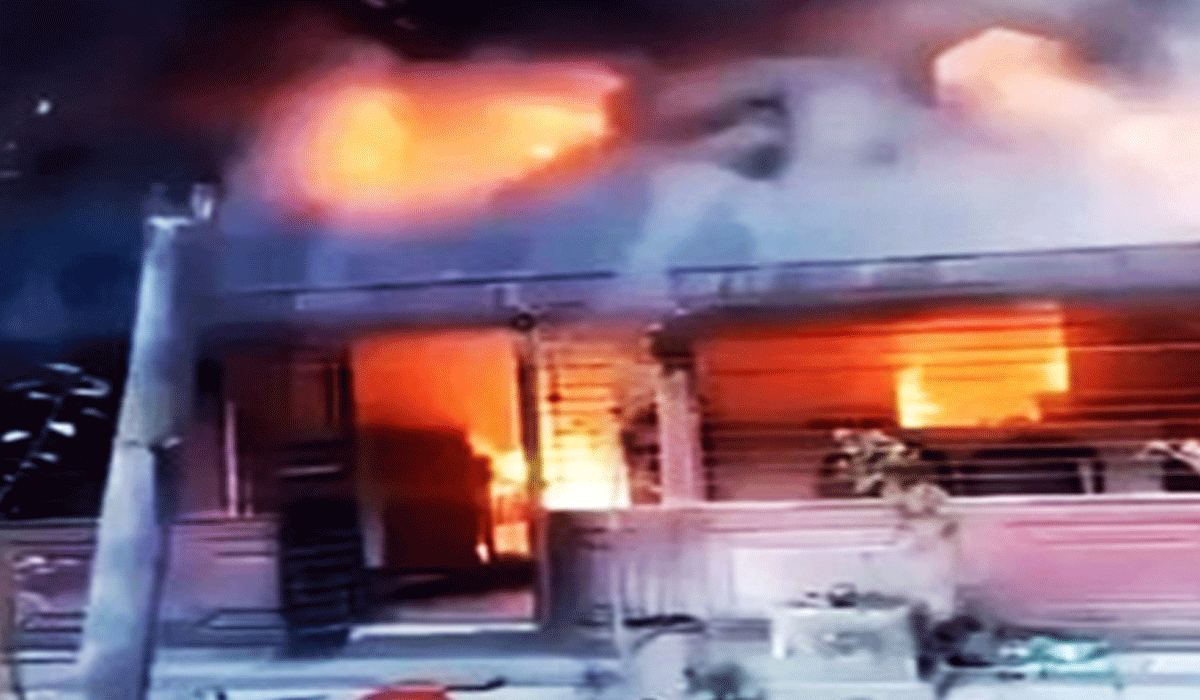 Hindu teacher’s home set ablaze in Bangladesh amid rising attacks on minorities
