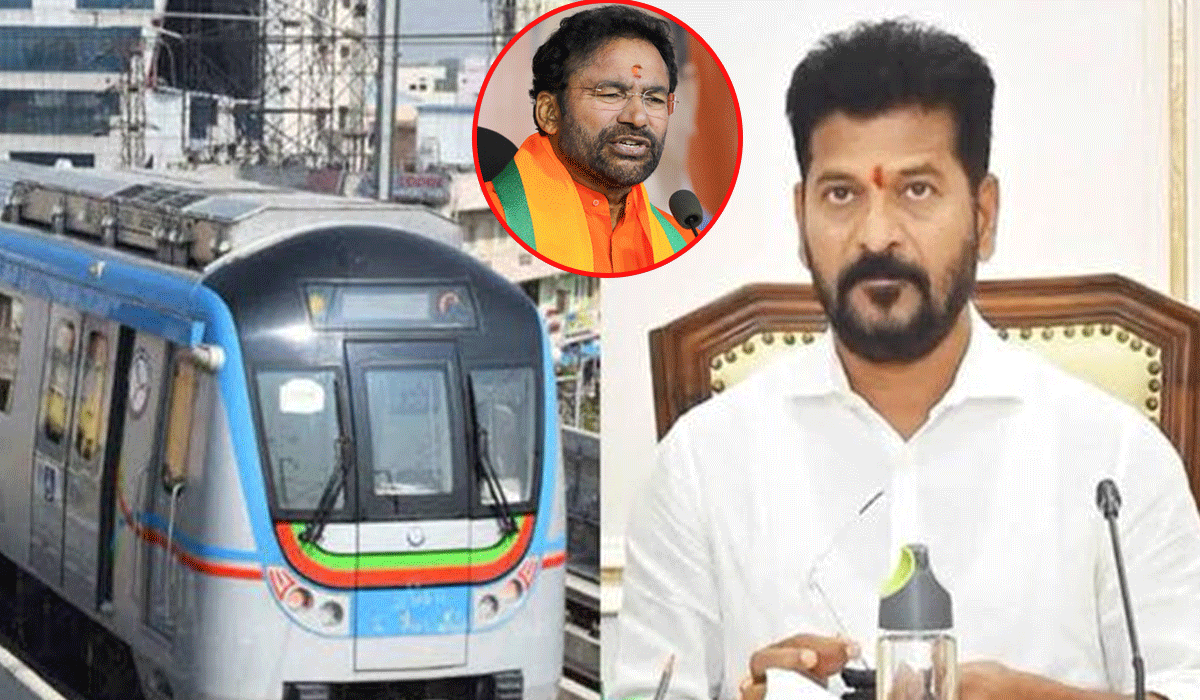 Kishan Reddy urges CM Revanth to expedite takeover of Hyderabad Metro