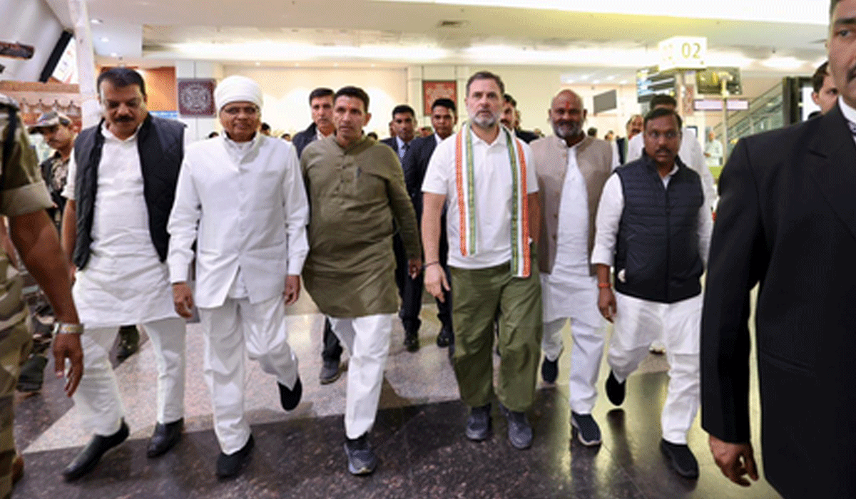 Since when has standing with someone in grief become politics: Cong says as Rahul Gandhi visits Indore water contamination victims
