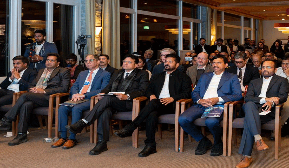 Telangana CM proposes WEF follow-up meet in Hyderabad