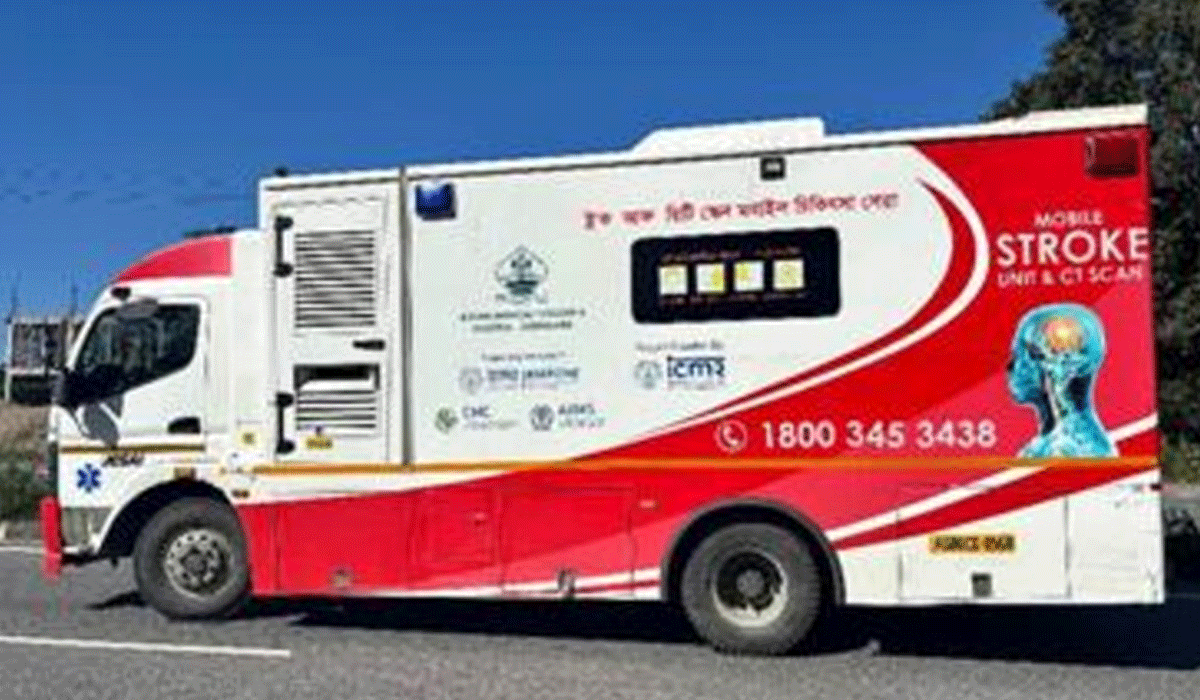 India 2nd country globally to integrate Mobile Stroke Units with emergency medical services: ICMR
