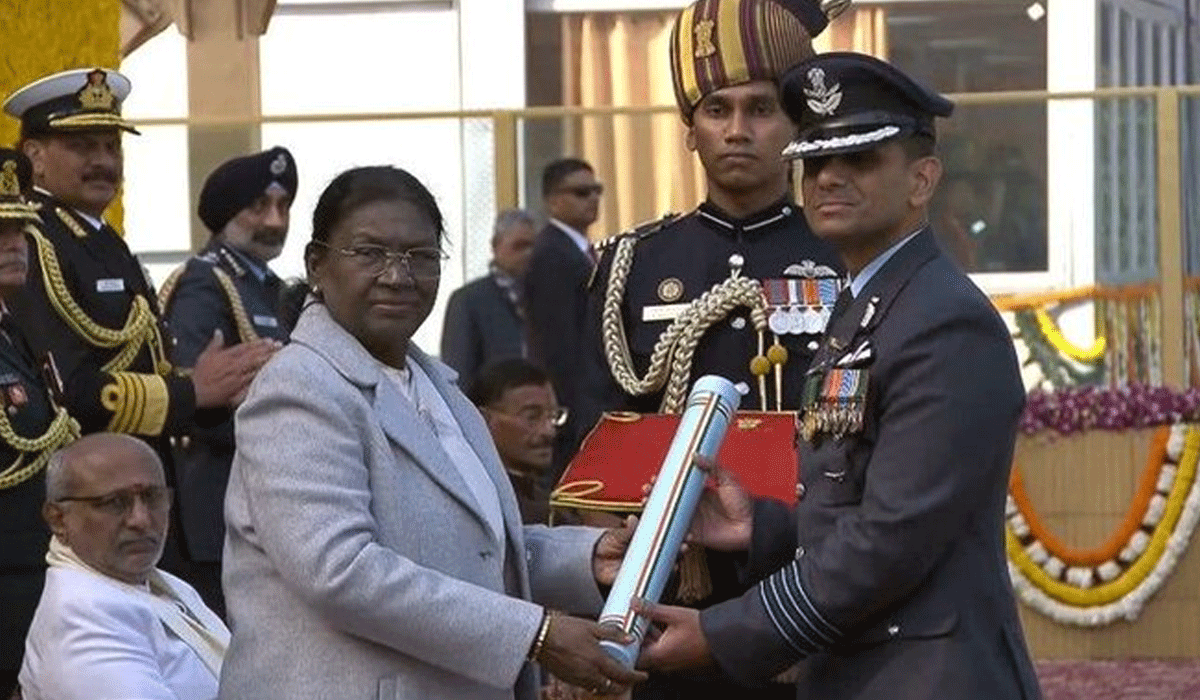 IAF Group Captain Shubhanshu Shukla awarded Ashoka Chakra 