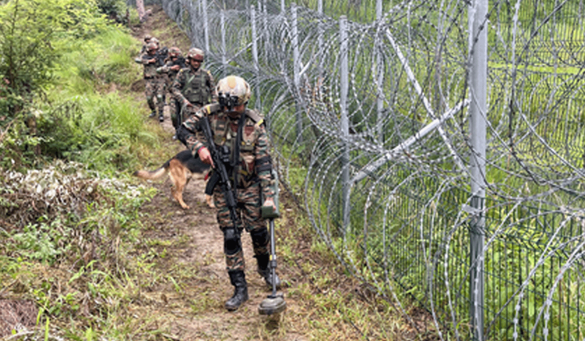 Pakistani intruder shot dead by BSF along International Border in J&K’s Samba