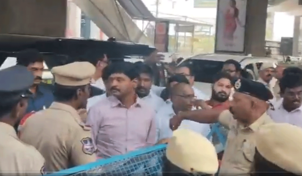 Former BRS MP Santosh Rao appears before SIT in phone-tapping case