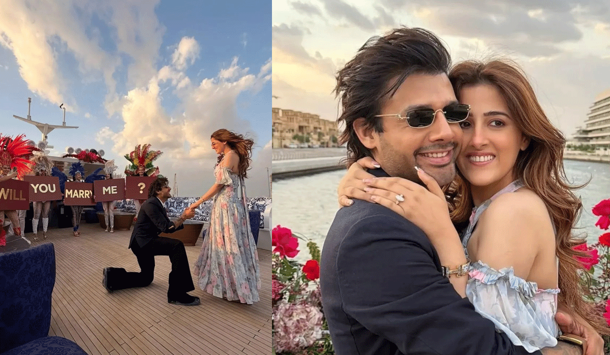 Nupur Sanon gets engaged to Stebin Ben, sister Kriti Sanon showers love on the happy couple