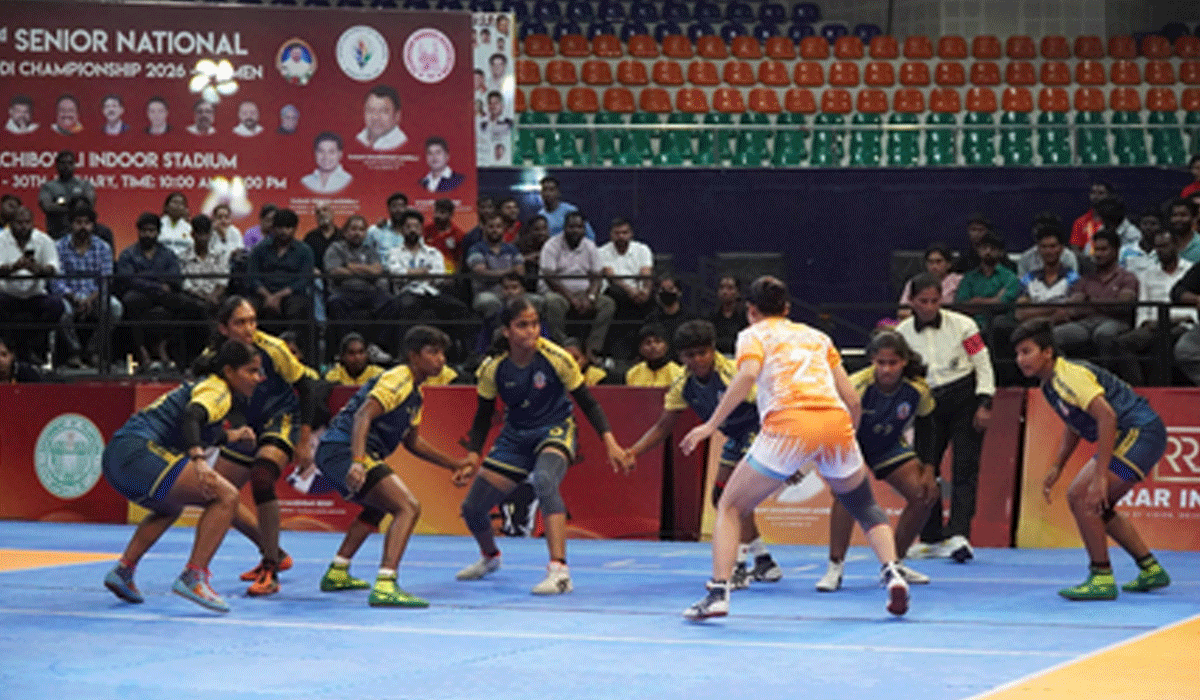 Sr Women Kabaddi Nationals: Karthika shines for Tamil Nadu; Railways, Himachal Pradesh and Haryana cruise into SF