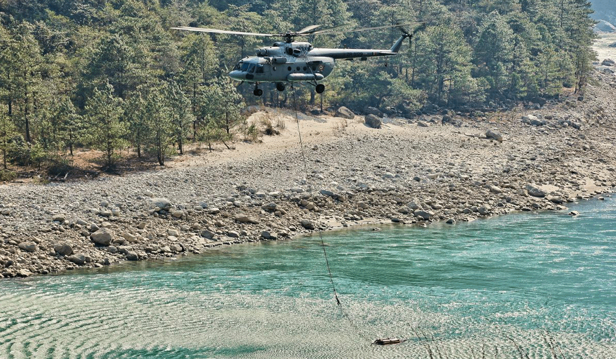 CM Khandu thanks Air Force for controlling forest fire in Arunachal