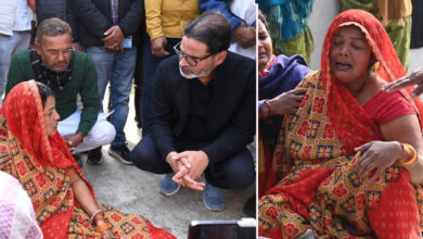 Prashant Kishor Visits Family of Patna Student Who Died in Hostel