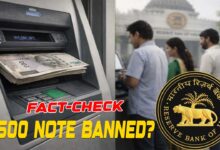 RBI ₹500 Note ATM Ban Rumour: Truth Behind the Viral Claim in January 2026