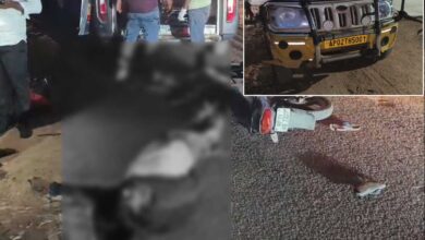 Shadnagar Road Accident: One Killed, One Injured After Bike Collides with Bolero