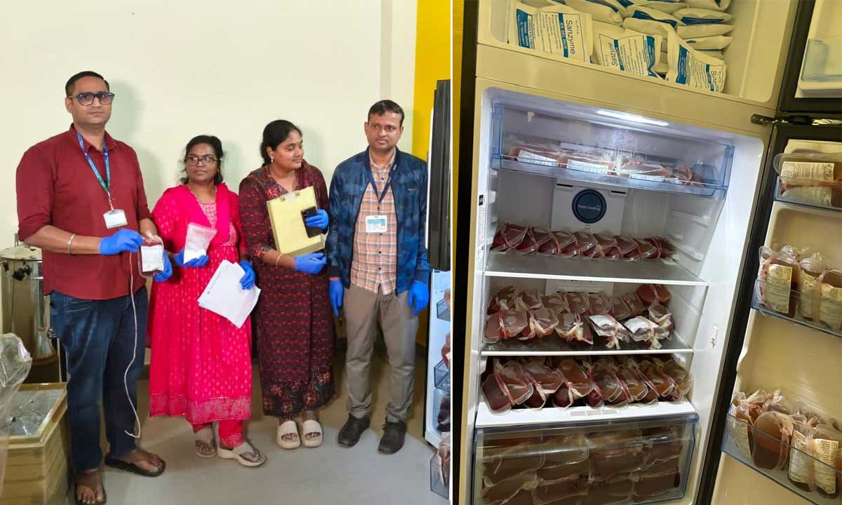 Animal Blood Trade Racket Busted in Hyderabad’s Kacheguda, 1,000 Litres Seized