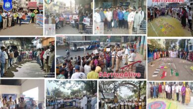 #ArriveAlive, Hyderabad Traffic Police Promote Road Safety with Awareness Drives