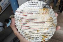 Data Privacy Shock: Bank Documents Used as Paper Plates at Street Food Stalls, Photo Goes Viral