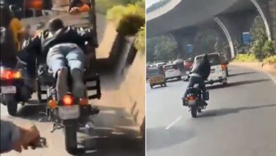 Dangerous Bike Stunts in Mehdipatnam Shock Hyderabad, Viral Video Sparks Outrage